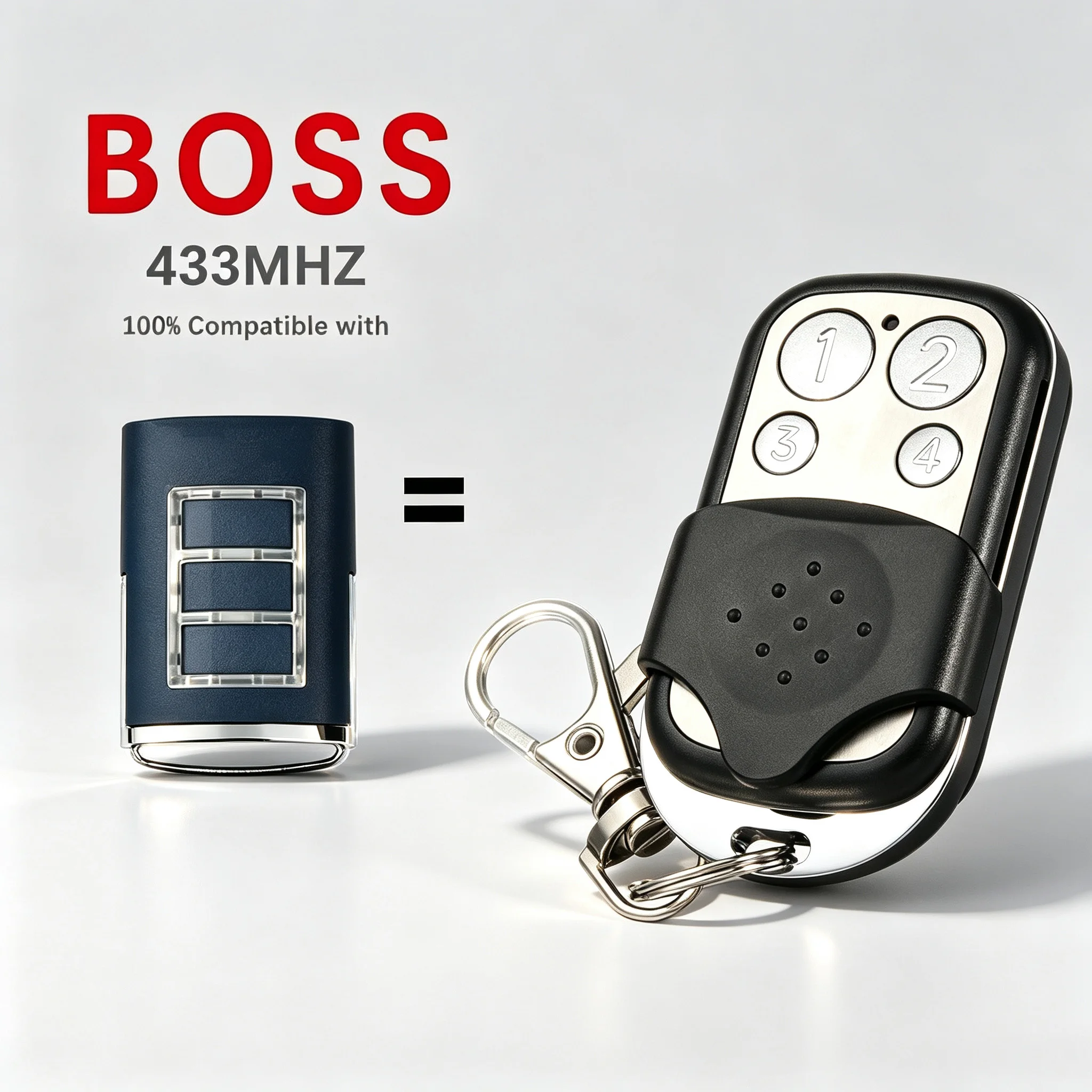 For 433MHz BOSS BHT3 BHT-3 HT3 BOL4 BOL6 OL4 Gate Door Openenr Controller BOSS 433 MHz Rolling Code Replacement for Garage