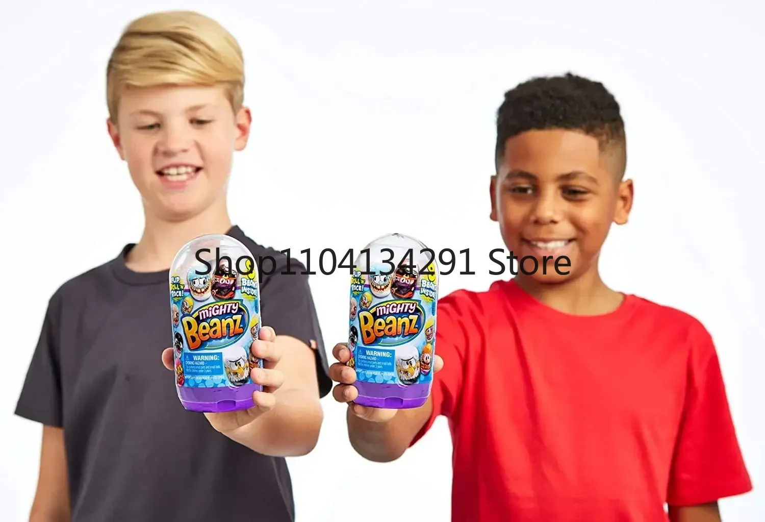 Original Mighty Beanz Spielzeug Anime Figur Überraschung Eier Spielzeug Blind Bag Mystery Box Überraschung Kapsel Spielzeug Roly-poly Spiel Geburtstag geschenk