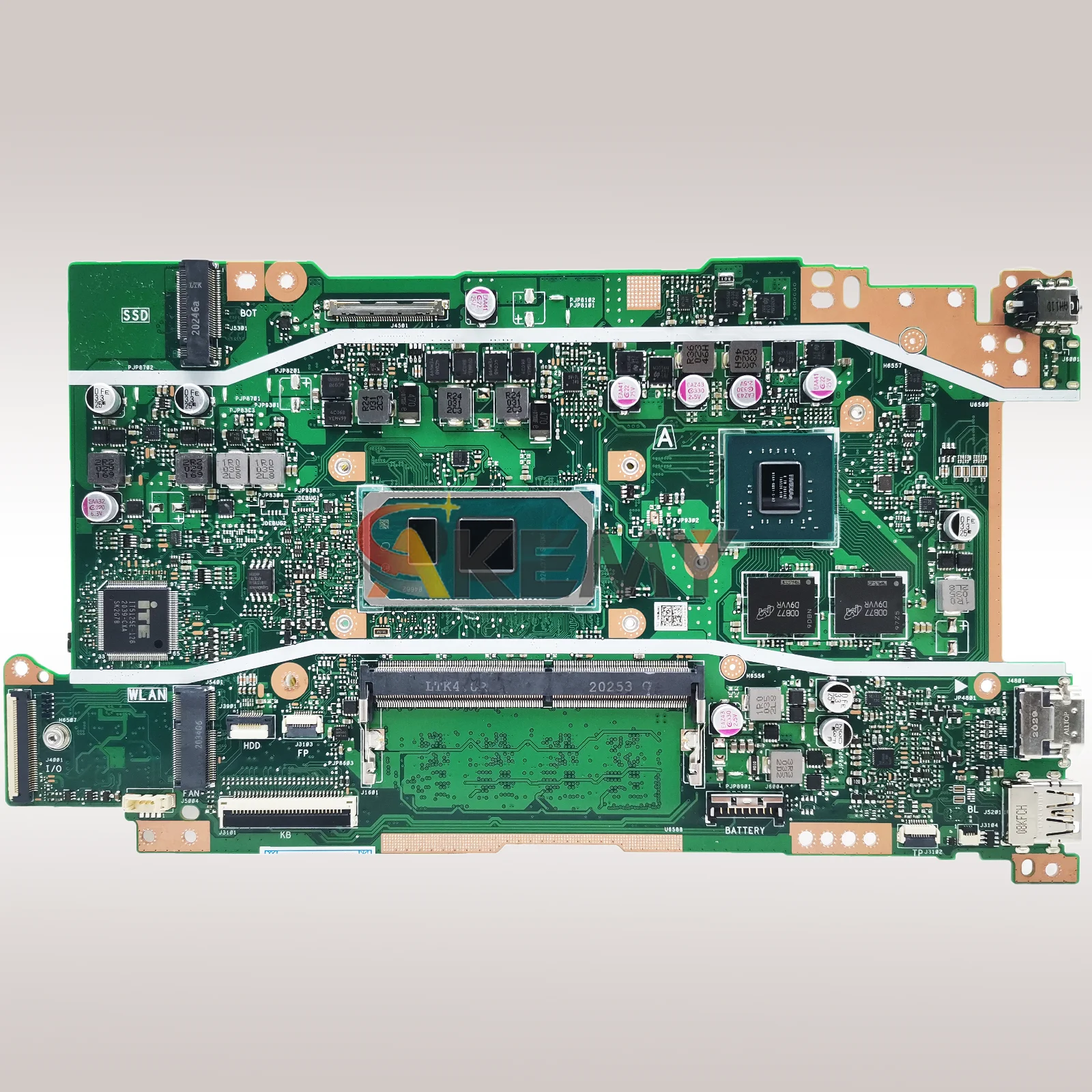X409JP Laptop Motherboard For ASUS A409J P1510CJA Y4200J X409JB X409J R409J F409J X409JP F509J A509J Mainboard 10th Gen I3 i5 i7