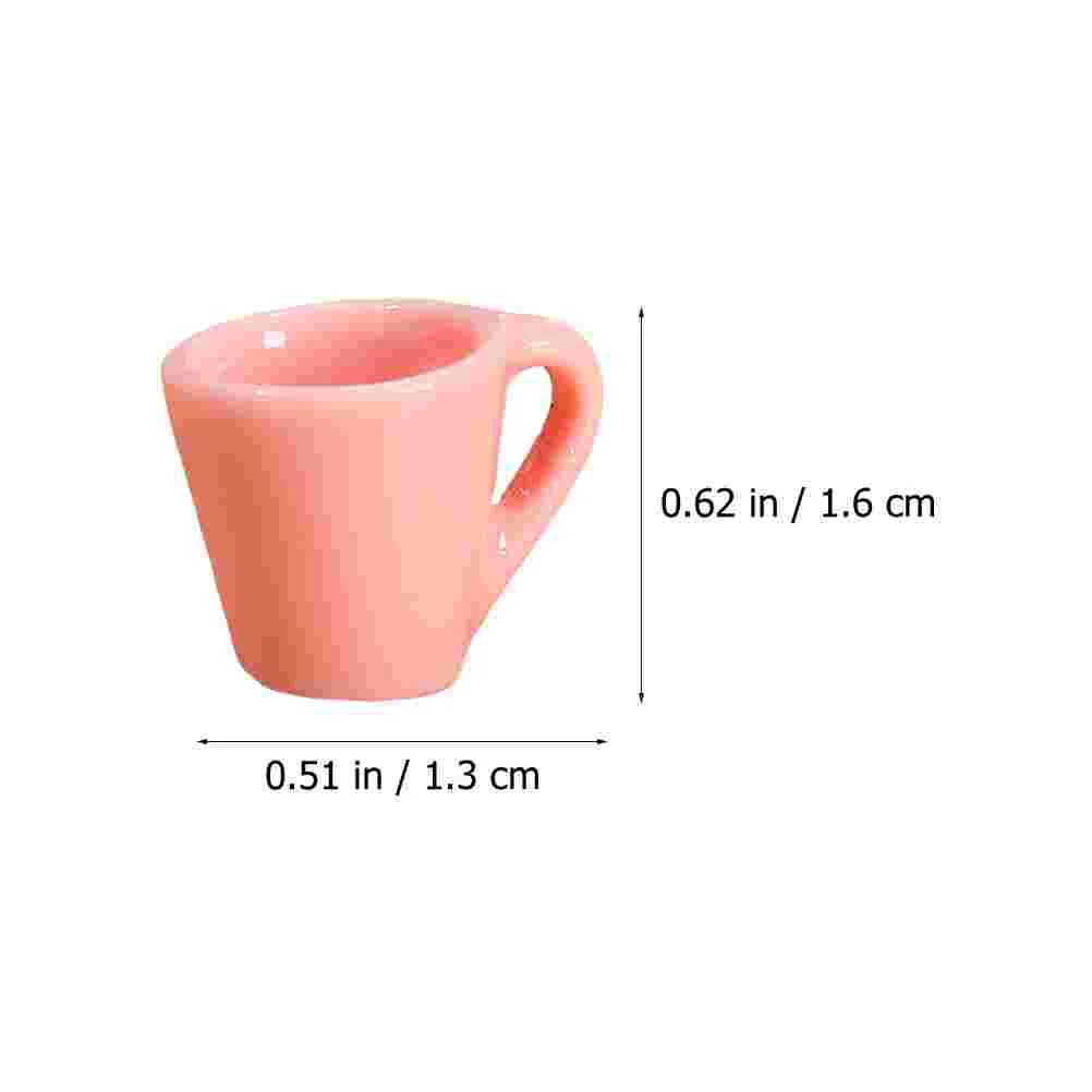 20 Stück Wasserflasche Simulation Tasse Spielhaus Becher Ornament Miniaturen Dinge Kind