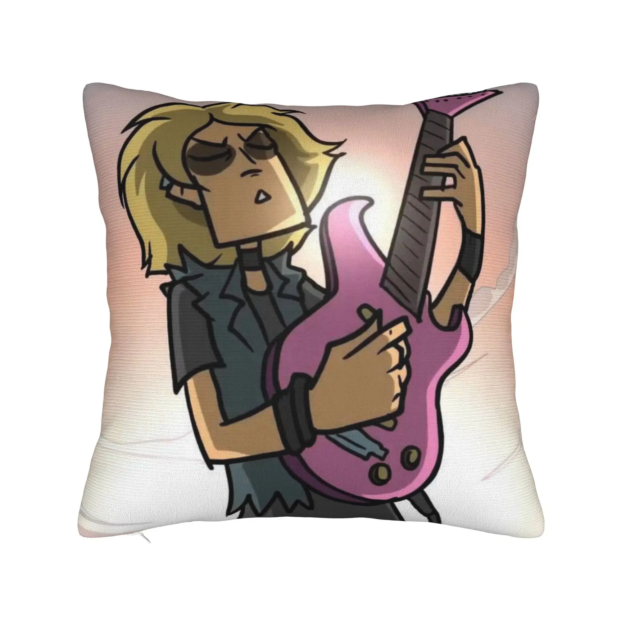 Metal Family Dee 2 Pillow Case  Vintage Pillow Cover Soft Pillowcases For Living Room Bed Chair