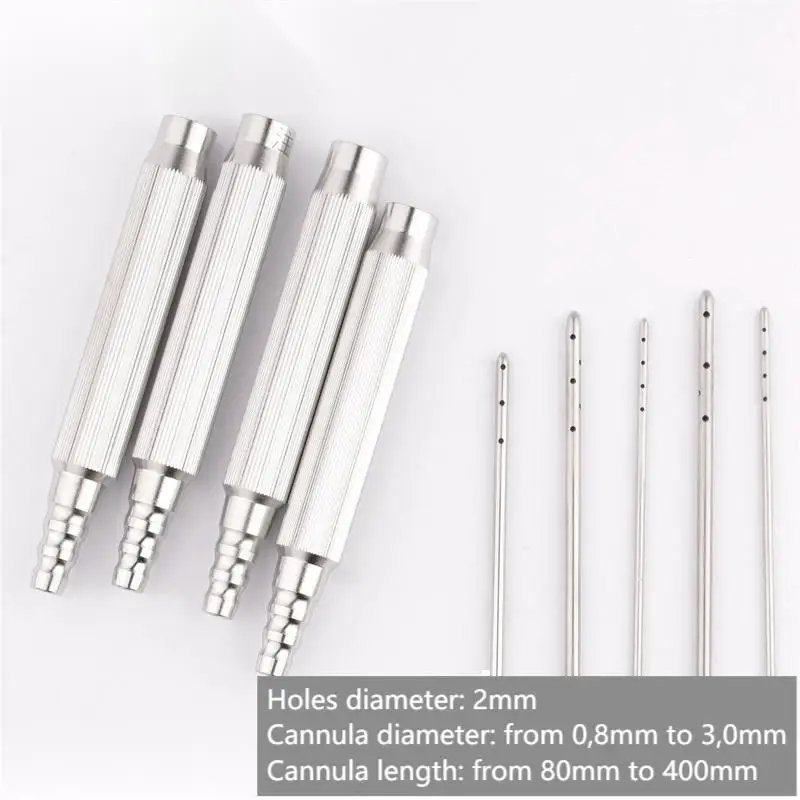 COLEMAN Style Luer Lock Tumescent Infiltration Cannula 14g/15g/16g/17g/18g/19g/20g/21g liposuction infiltrator Cannulas