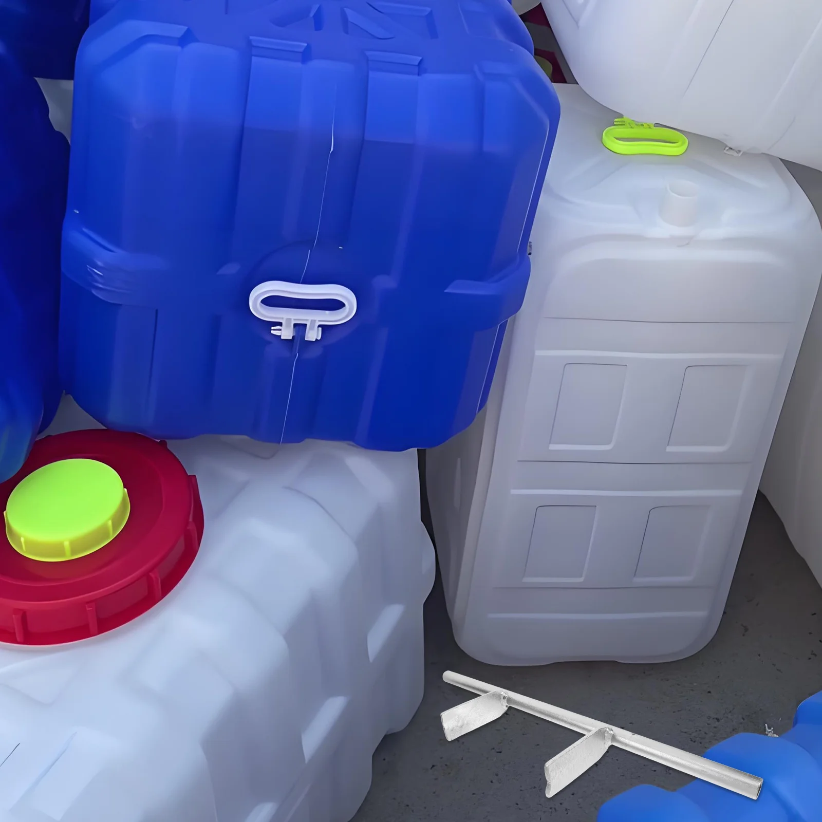 Llave de tambor, abridor de tapa de cubo, herramienta multifuncional, abridor de tapa de cubo de pintura, llave de barril duradera para lata de pintura Industrial