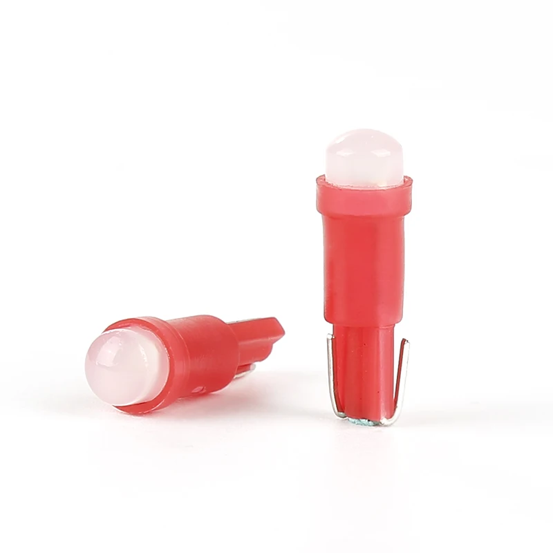 10pcs T5 Auto Car Dashboard Lights,Automobiles Parts DC 12V cob lamp Auto Interior Indicator Bulb Signal Lamp Accessories