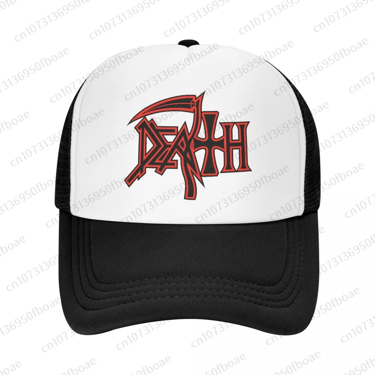 Cannibal Corpse Death Metal Band Logo Mesh Baseball Cap Summer Outdoor Men Women Fashion Sport Hats Hip Hop Trucker