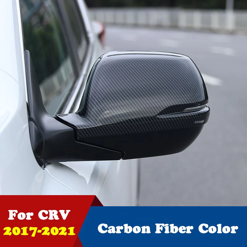 For Honda CRV CR-V CR V 2017 2018 2019 2020 2021 Side Wing Mirror Cover Rear View Overlay Trim Chrome Car Styling Accessories