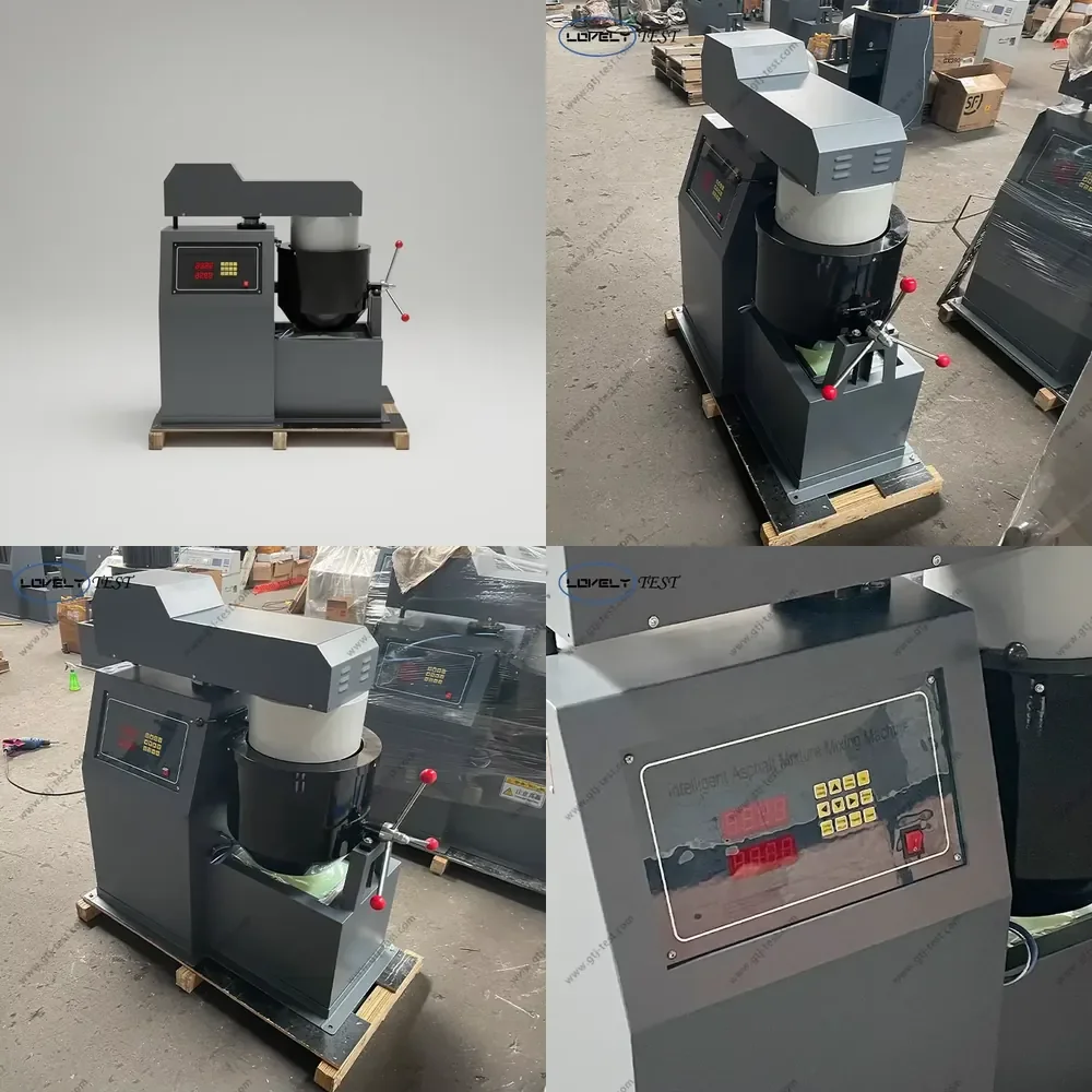 

Automatic Laboratory Asphalt Mixture Mixer Bituminous Mixture Mixers for Mixing and Temperature