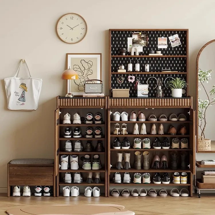 カスタマイズ可能な靴箱 家庭用玄関 室内壁掛け 玄関収納
