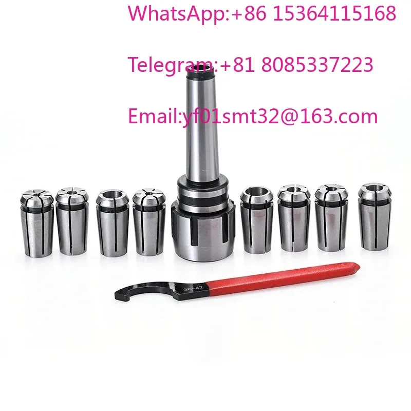 Mohs Taper Shank Collet Chuck Set NT40 J7316B No.3 No.4 Taper Shank Rear Pull Turret Milling Tool