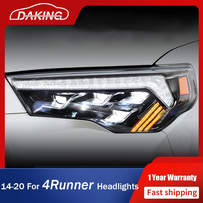 

LED Headlights for Toyota 4Runner Headlights 2014-2020 LED DRL LED Lend Projector Front Signal Lights Headlamp Auto Assembly