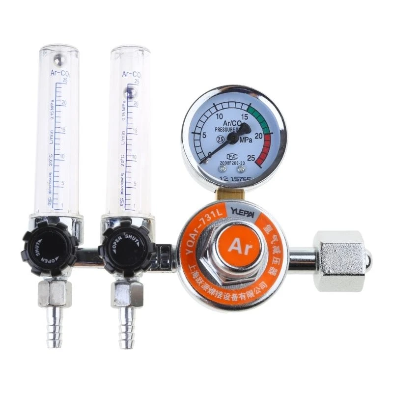 31GJ Argon Regulator 0-25Mpa Pressure Argon Gas Regulator Welding Equipment Argon
