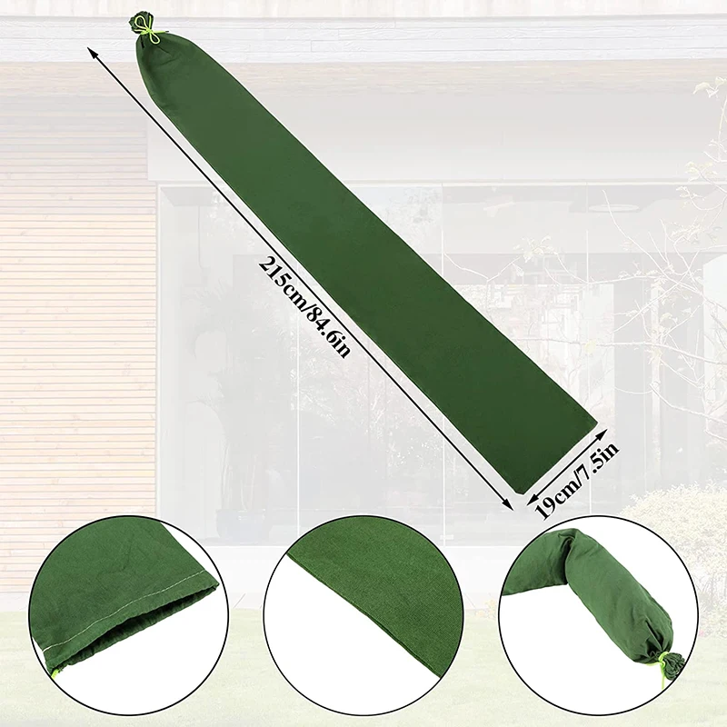 Long Canvas Sandbags Flood-Proof Sandbags Thickened Reusable Bags For Doors And Windows Waterproof Treatment In Rainy Season