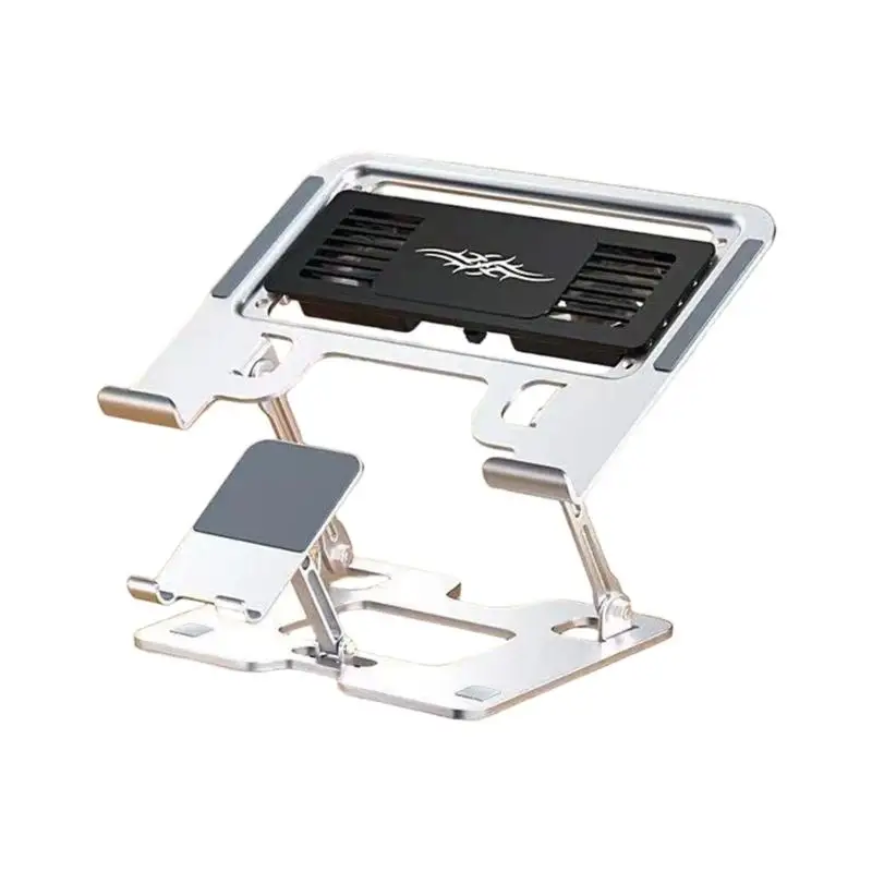 31BA Angle-Ready Laptop Cooling Stand for Desk Use, Phone Holder Stand with Semiconductor Cooling for Daily Work Needs