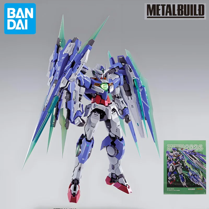 

Оригинальная серия METAL BUILD BANDAI GNT — 0000/FS 00 Gundam Magnus(T) Full Sabre, аниме-фигурка в сборе, модель игрушки, коллекционная модель