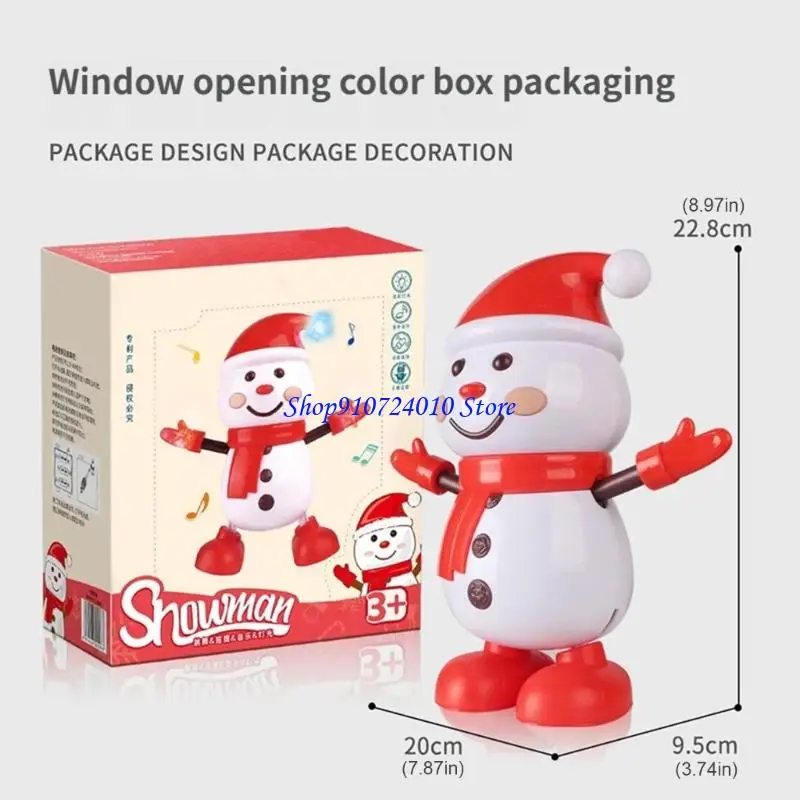 77HD رجل ثلج راقص مع موسيقى وأضواء، رجل ثلج Twerking تفاعلي مع رقصة رشيقة، يتحرك لعبة كهربائية متحركة سهلة الإعداد