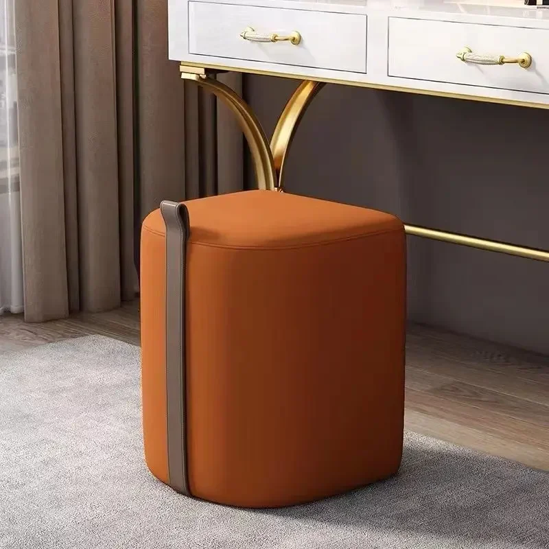 Light Luxury Makeup Stool Dressing Table Stool Home Bedroom Nordic Fashion Simplicity Modern Nail vanity chair step stool