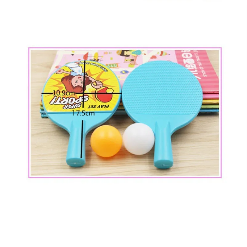 Giocattoli sportivi all'aperto per bambini racchetta da ping pong doppia per bambini gioco interattivo genitore-figlio senso esercizio di Fitness per il corpo