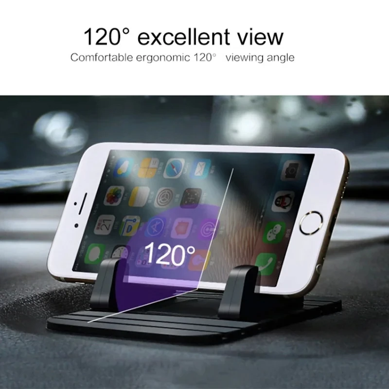 Silicone Car Phone Holder Phone Anti-slip Mount Stand GPS Bracketl For DAF 106xf Truck lf va Insignia Vectra C D Zafira B Antara