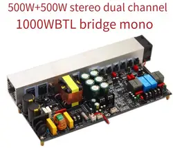 YD1000W High Power Class D Digital Amplifier Board Dual Channel 500W * 2 Bridge 1000W with Switching Power Supply