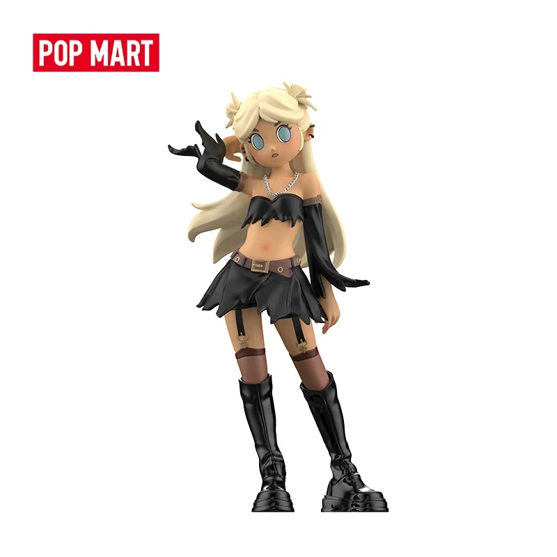 POP MART Peach Riot Witchy Punk Figurki 100% Oryginalne Zabawki Lalka Śliczne Figurki Anime Ozdoby Kolekcja Prezent