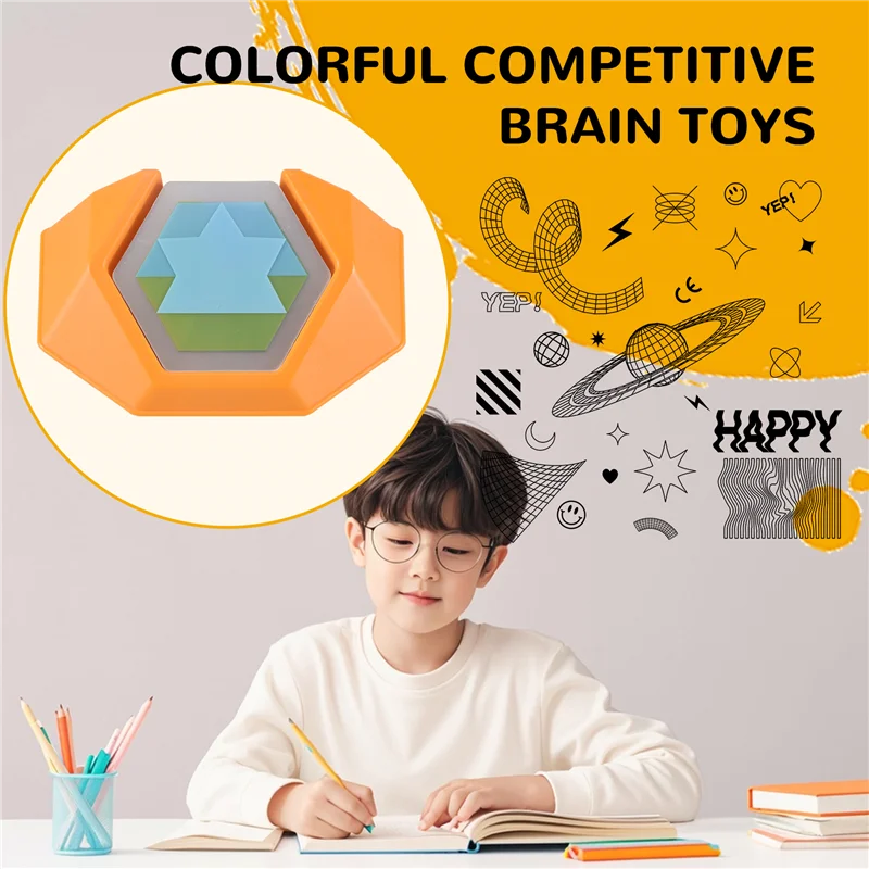 ODIES-Giochi con codice a colori prescolare Puzzle logici per bambini Figura Cognizione Pensiero spaziale Abilità di apprendimento educativo
