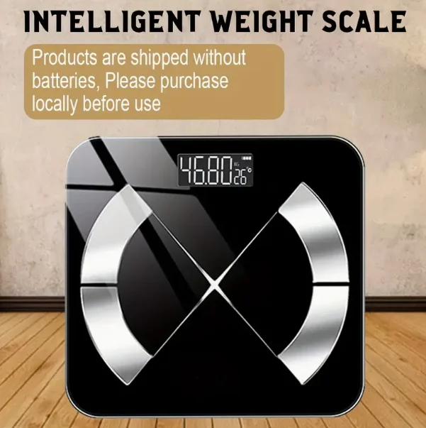 

Intelligent digital wireless bathroom scale, accurate appearance, liquid crystal display, super suitable for home use.