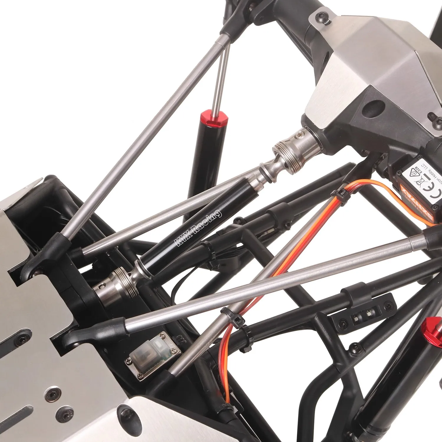 Axiale 1/8 AXP8 Gilamon 2.2 Chassis frame Upgrade onderdelen voor/achter aandrijfas set voor Schaal 1:8 RC Auto Optie accessoires