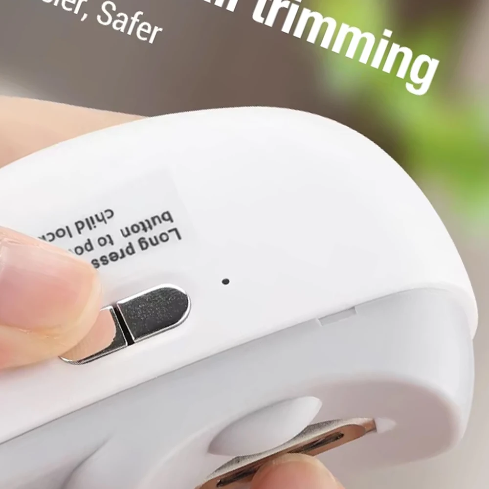 Coupe-ongles électrique automatique avec coupe-ongles léger, manucure pour bébés et adultes, ciseaux de soins, outils pour le corps