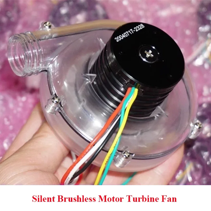 미니 39mm 내부 로터 브러시리스 모터 DC 12V-24V 자동 고속 터빈 팬 모터 강력한 자기 이중 볼 베어링