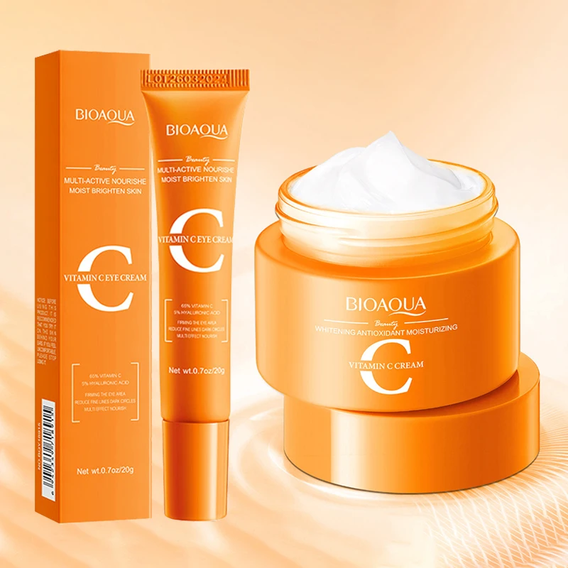 BIOAQUA Hyaluronic Acid Vitamin C Face Cream Facial skincare Moisturizing Soothing Hydrating Firming Retinol Creams Skin Care