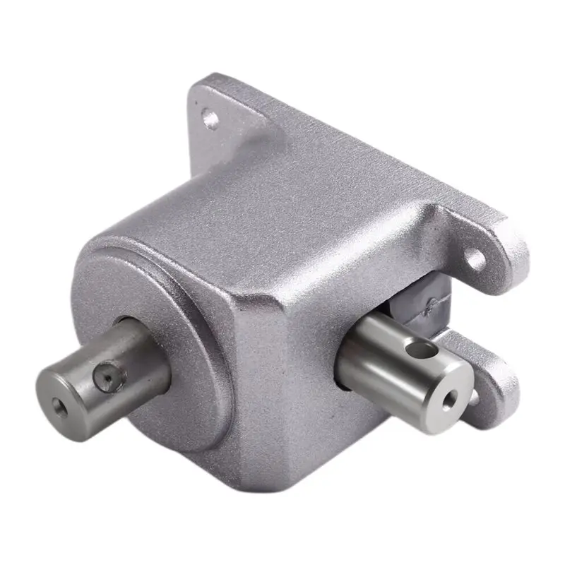 90° Right-Angle Reversing Bevel Gearbox 1:1 Mini Steering Gear Transmission for RC Cars