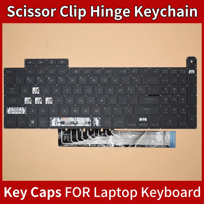 

Replacement Keycap Key Cap Scissor Clip Hinge For ASUS TUF Gaming FX507 FX607 FA507 FA507R FX707 FX517 2022 2023 Year