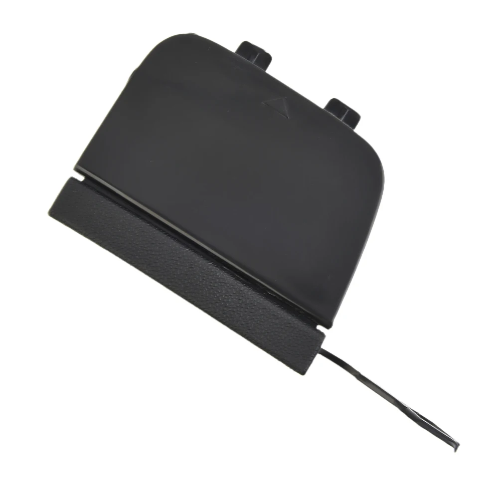 Car Bumper Tow Hook Cover Toolboxes ABS Plastic Cap Black Tow Hook Cover Quick Installation Vehicle-specific Fit