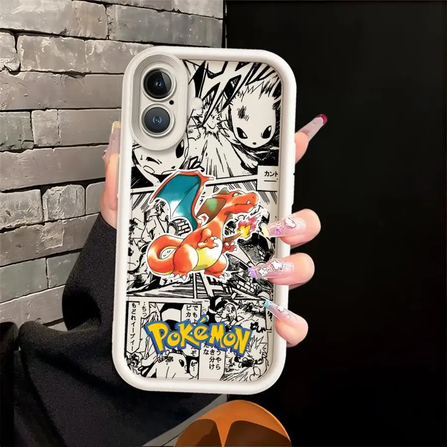 Japanese Anime Charizard Case for Apple iPhone 17 Pro Max 14 Plus 13 Mini 16 16e 11 17E XR 12 XS 15 Phone Cover view 3