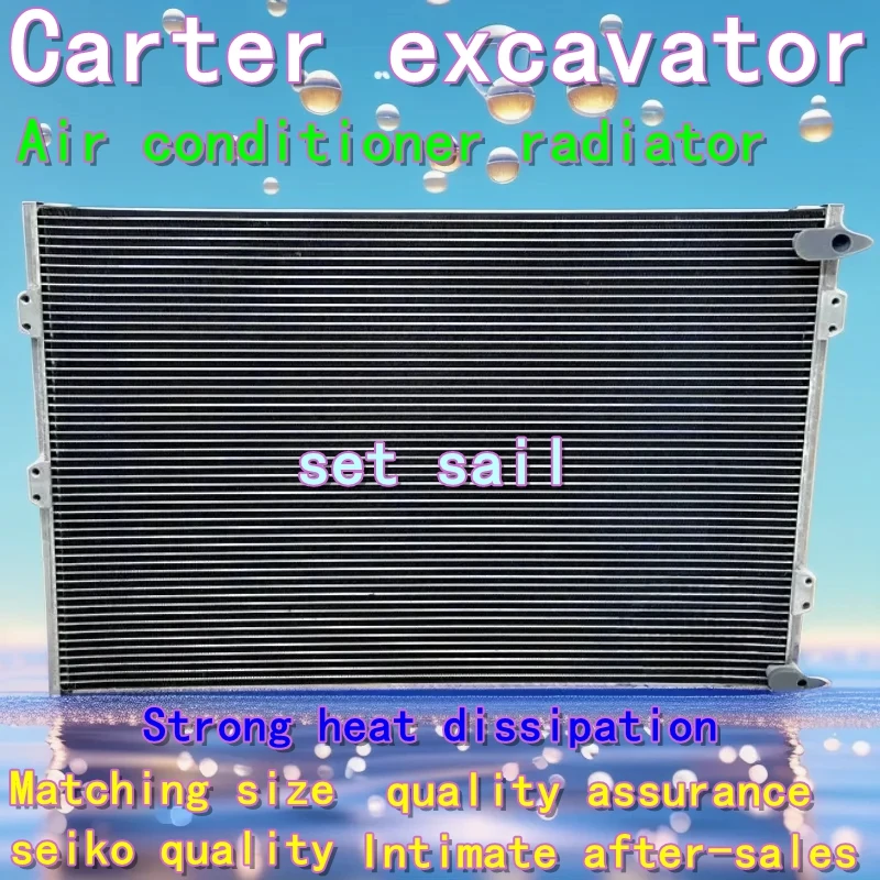 Carter Excavator 307 312 315 320 323 325 326 330 336D Air conditioner radiator condenser net mountings spare parts