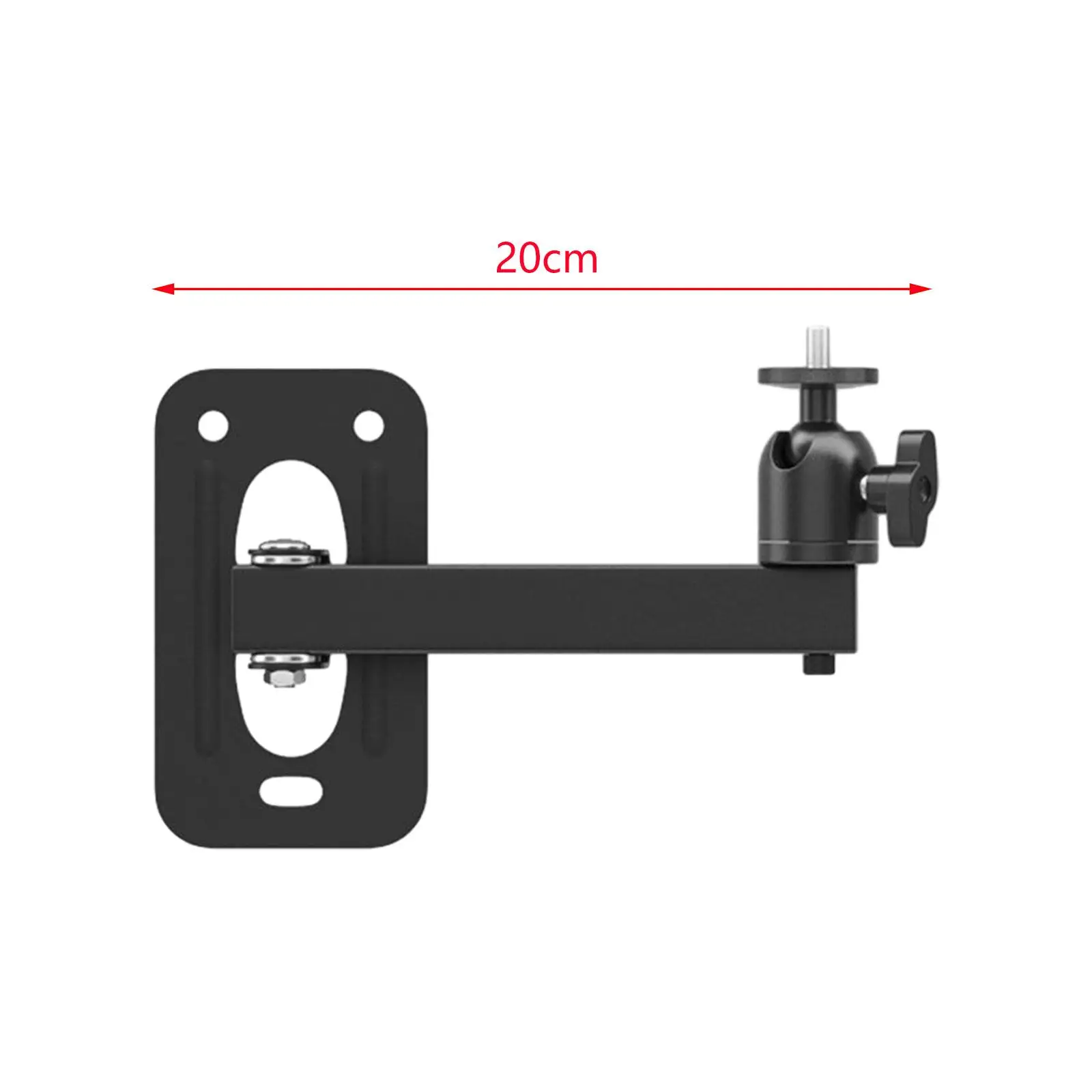 Supporto da parete per proiettore in metallo per montaggio a soffitto per proiettore per la casa della camera da letto