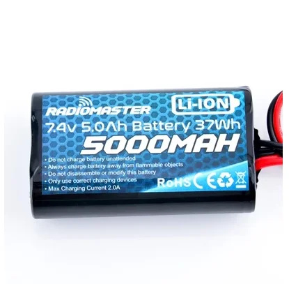 RADIOMASTER TX16S Battery 2S 7.4V 5000mah remote control long life 2-6s Li-ion control XT30 plug