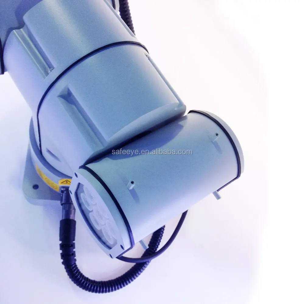 كاميرا CCTV ليزر IP IR مع رؤية ليلية 360 درجة PTZ 700 متر ملحقات معدنية مثبتة على السيارة #3