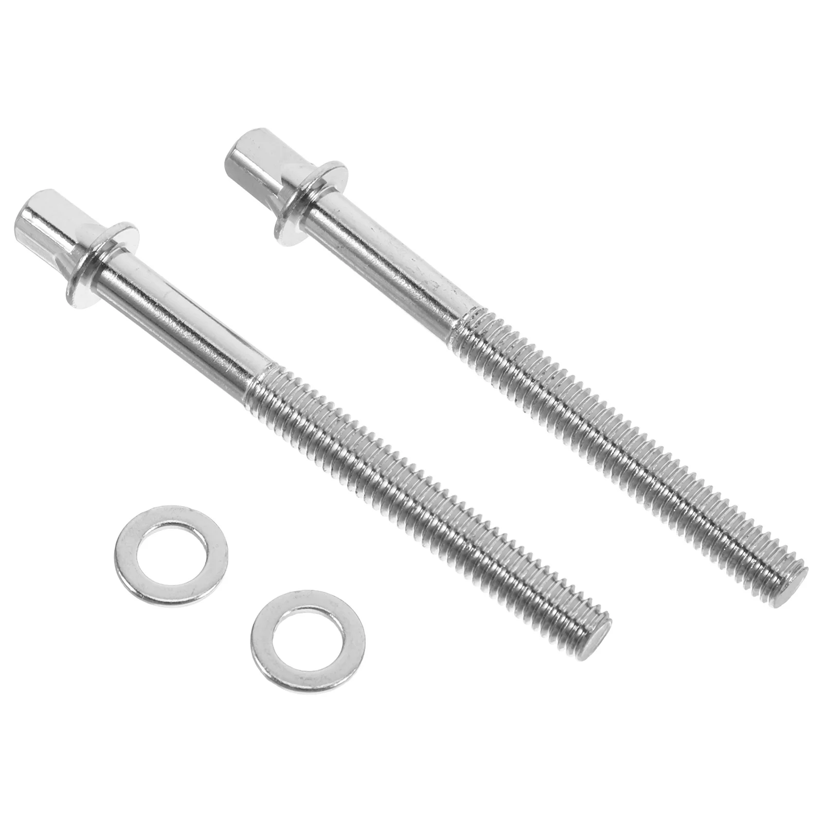 

2pcs 60Mm Tension Screws Stainless Steel Mounting Fasteners For Lugs Washers Included Drum Parts Accessory Compatible With Snare
