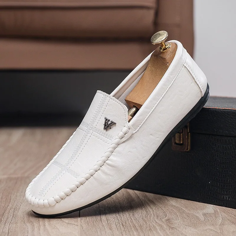 luxury loafers shoes for man designer shoes PU leather casual shoes men eleganti dress loafers