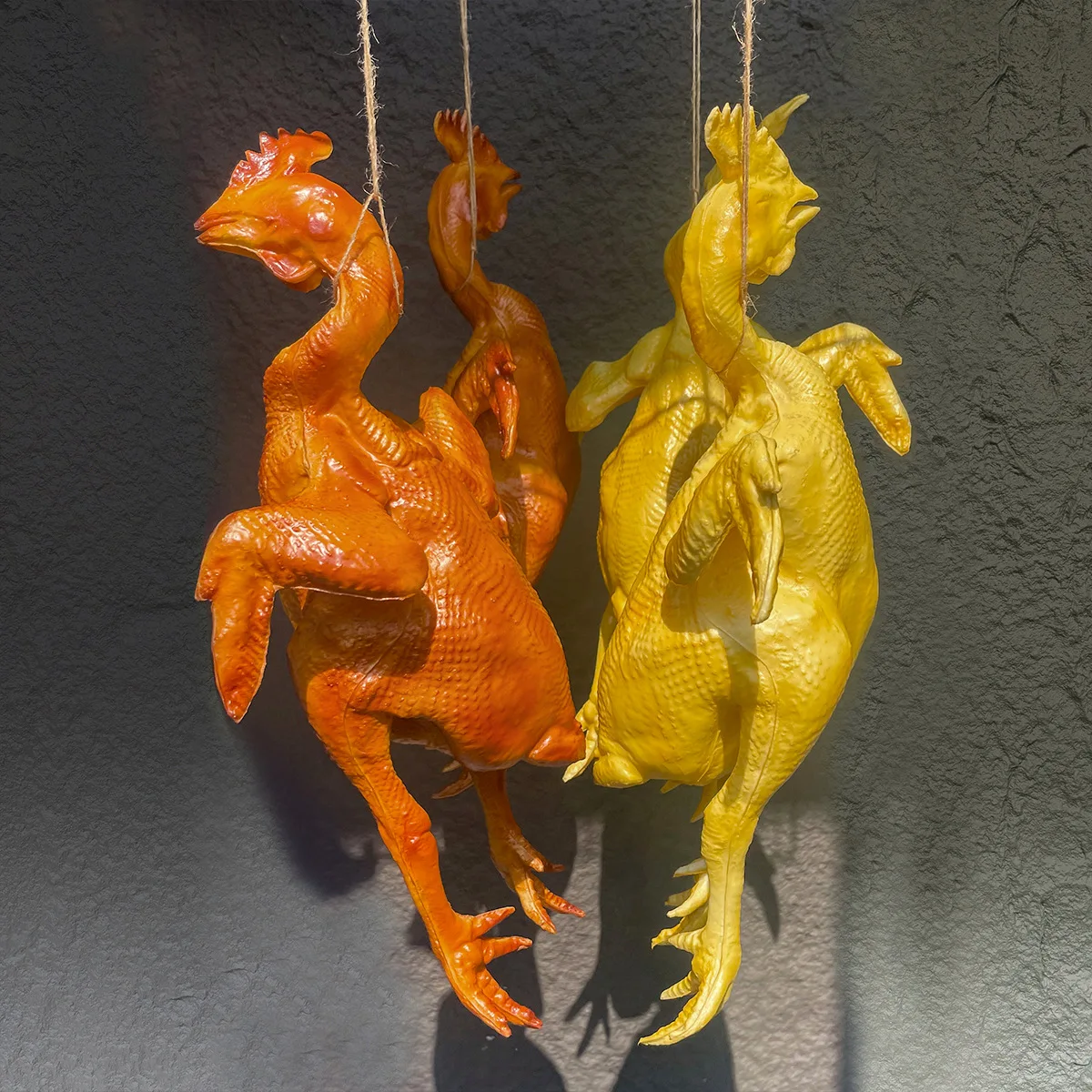 محاكاة الدجاج واقعية الدجاج المشوي نموذج وهمية الغذاء الحلي مطعم المطبخ نافذة عرض عينة DIY بها بنفسك ديكور احتفالي #1