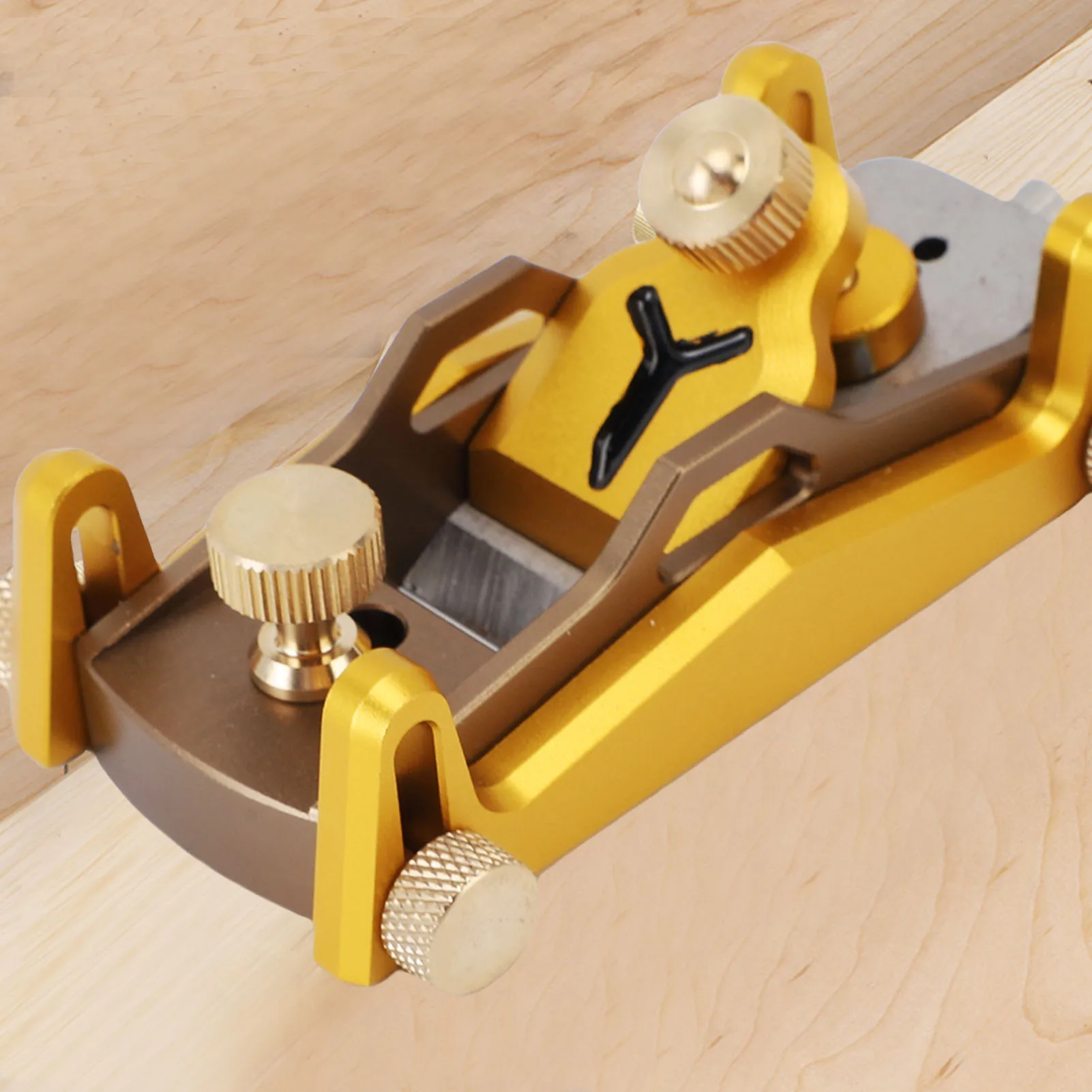 Plaina manual plano de ângulo baixo, ângulo ajustável, espessura fixa, plaina manual para carpintaria, plano de ângulo baixo, plaina curta