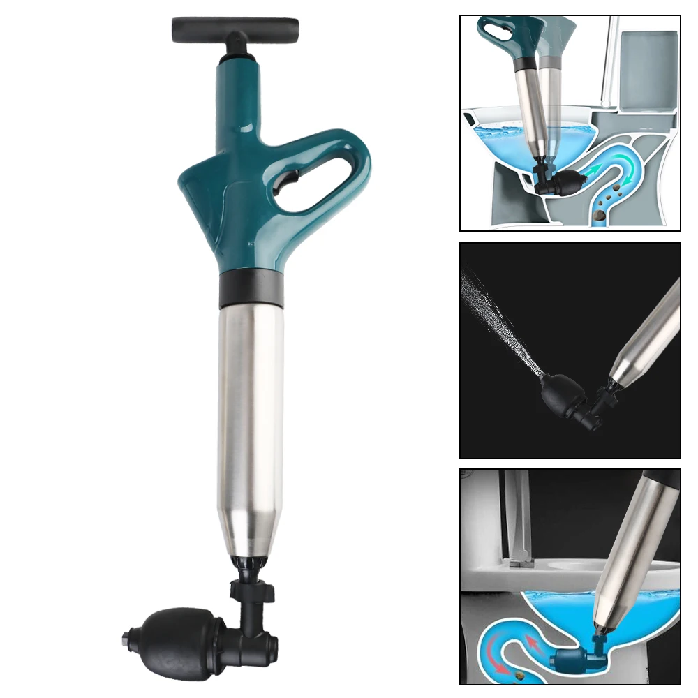 

For Bath Toilets Bathroom kitchen Cleaning Tool High Pressure Drain Plunger Dredge Clog Remover