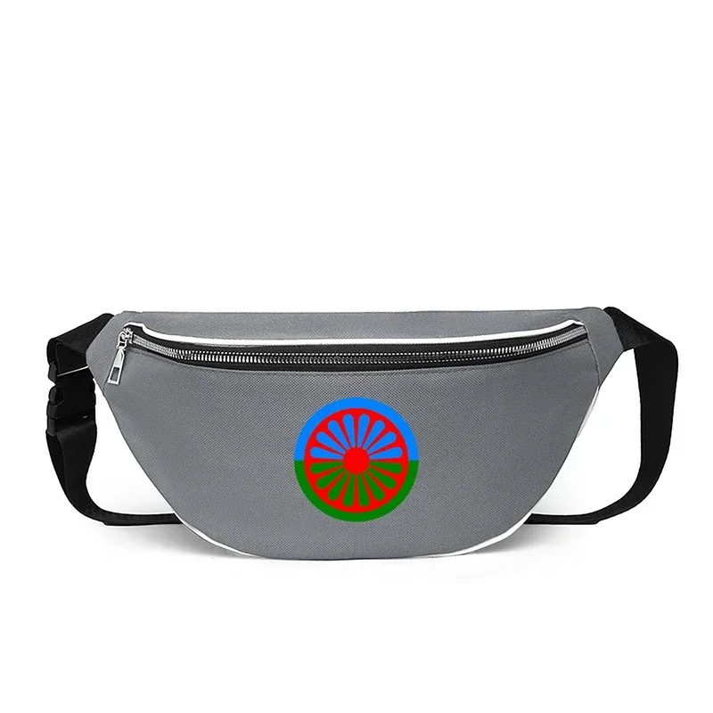 Marsupio Rom Gypsy Of The Romani People Borsa a tracolla da viaggio Borsa a tracolla sportiva casual moda Supporto personalizzato YB-135