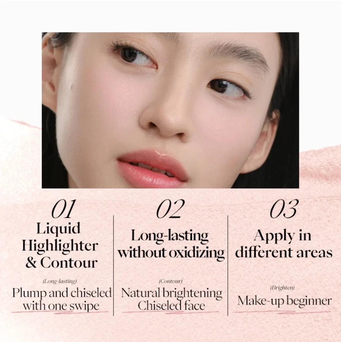 JOOCYEE CONCEALER COUNTOUR ใหม่อเนกประสงค์ Lipmatte Blusher ครีมคอนซีลเลอร์คอนซีลเลอร์แรเงา Highlighter Transferproof แต่งหน้า