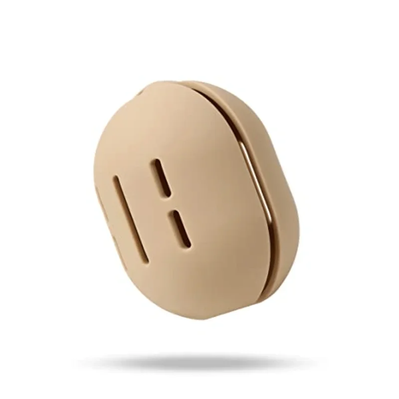 Suporte De Esponja Cosmética, Caixa De Armazenamento De Esponja, Silicone, Shatterproof, Misturador De Beleza, Viagem, 2Pcs