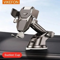 VIKEFON Universal Sucker Car Phone Holder for iPhone Samsung Xiaomi 360° Windshield Car Dashboard Mobile Cell Support Bracket