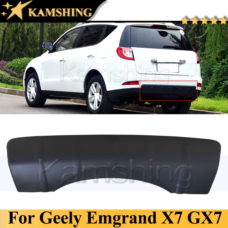 Kamshing Rear Bumper Lower Guard Deflector For Geely Emgrand X7 GX7 2012-2013 Rear Bumper Lower Spoiler Rear Bumper Deflector