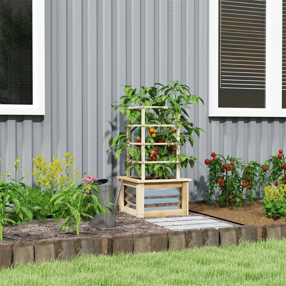 

Open bottom ensures excellent drainage, promoting healthy root growth, Plant Shelves