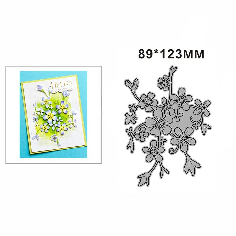 Metal Cutting Dies flower Stencils For DIY Scrapbooking Decorative Embossing Handcraft Template